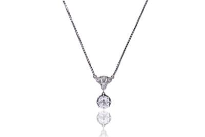 Collana con diamanti - 