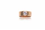 Anello con diamante - 