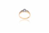 Anello con diamanti - 