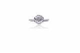 Anello solitario con diamante - 