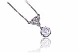 Collana con diamanti - 