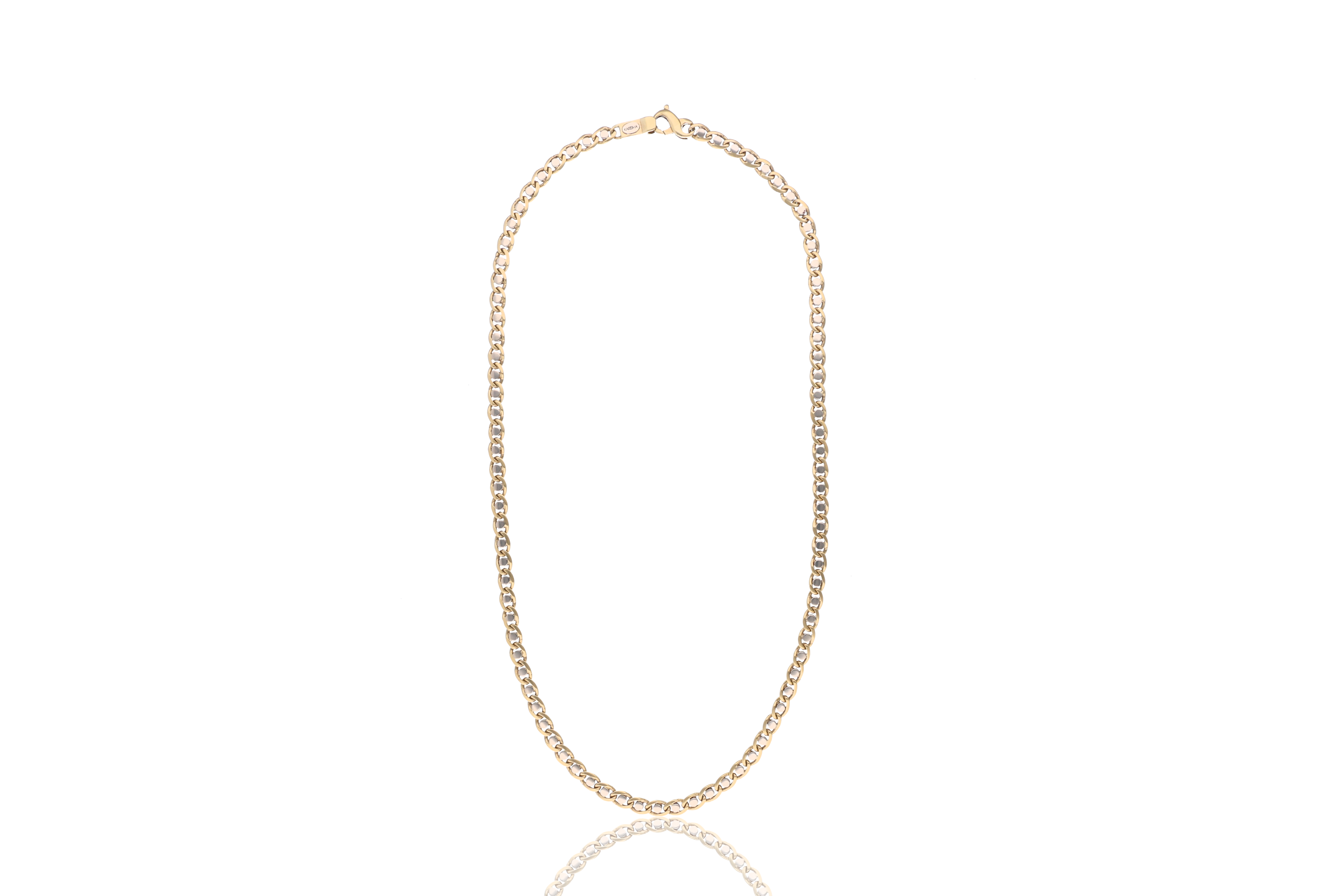 Collana in oro due colori - Asta Preziosi