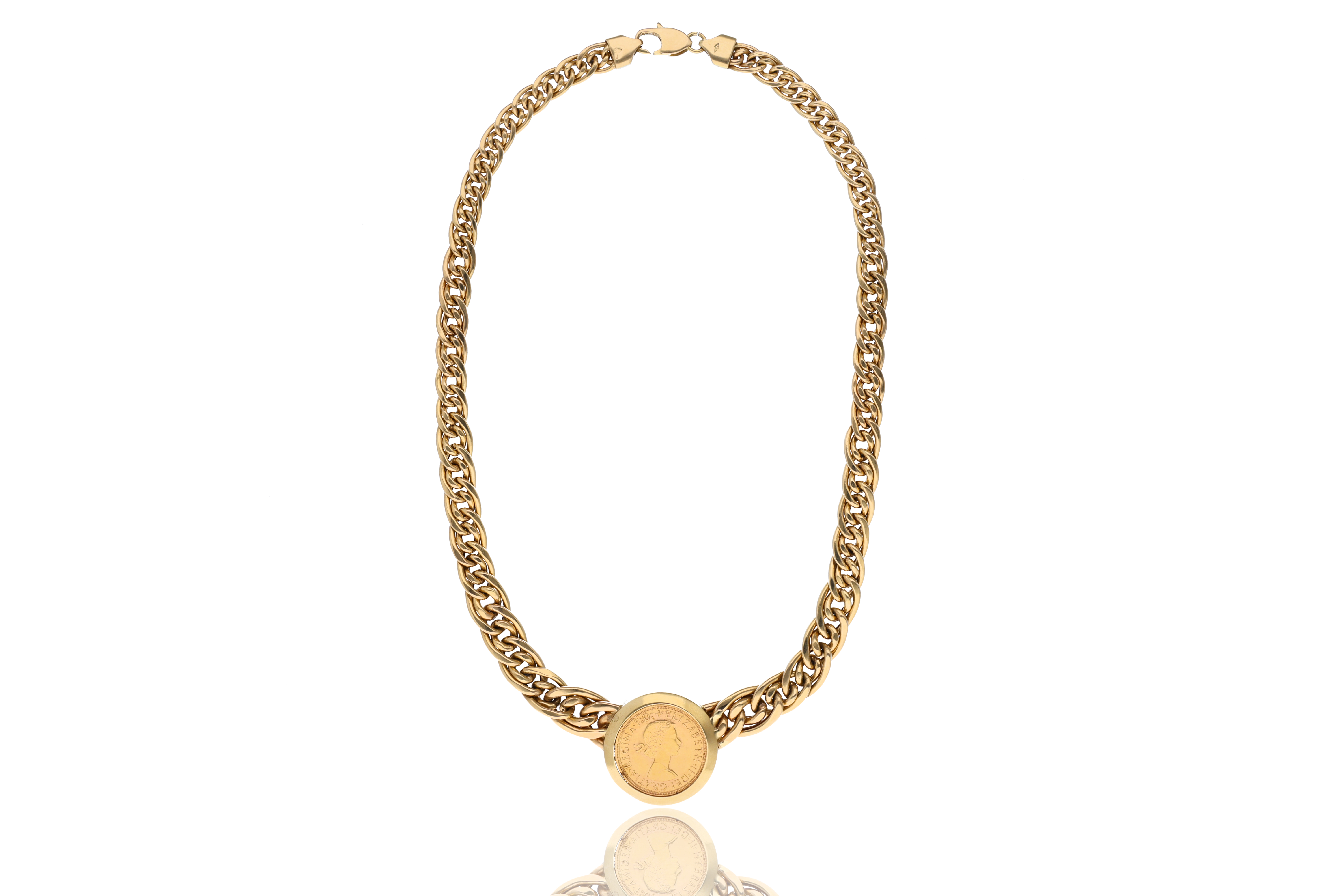 Collana con sterlina inglese - Asta Preziosi