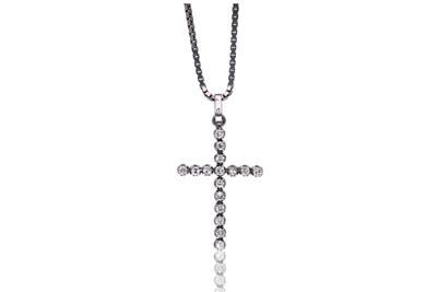 Collana con ciondolo diamanti - Asta Preziosi Collana con ciondolo diamanti - Asta Preziosi