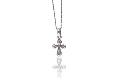 Collana con ciondolo diamanti - Asta Preziosi Collana con ciondolo diamanti - Asta Preziosi
