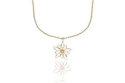 Collana con ciondolo, in oro - Asta Preziosi