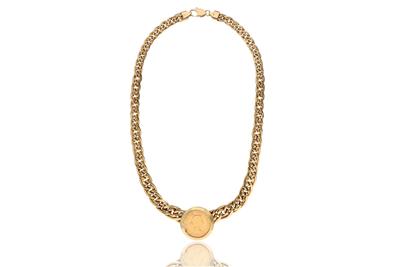 Collana con sterlina inglese - Asta Preziosi Collana con sterlina inglese - Asta Preziosi