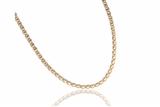 Collana in oro due colori - Asta Preziosi