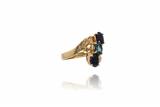 Anello con zaffiri e diamanti - Asta Preziosi Anello con zaffiri e diamanti - Asta Preziosi
