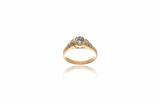 Anello in oro, con diamanti - Asta Preziosi Anello in oro, con diamanti - Asta Preziosi