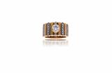 Anello in oro, con diamanti - Asta Preziosi Anello in oro, con diamanti - Asta Preziosi