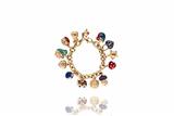Bracciale con 13 ciondoli - Asta Preziosi Bracciale con 13 ciondoli - Asta Preziosi