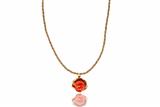 Collana e ciondolo con corallo - Asta Preziosi Collana e ciondolo con corallo - Asta Preziosi