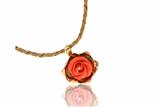 Collana e ciondolo con corallo - Asta Preziosi Collana e ciondolo con corallo - Asta Preziosi