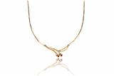 Collana in oro, con diamanti e rubini - Asta Preziosi Collana in oro, con diamanti e rubini - Asta Preziosi