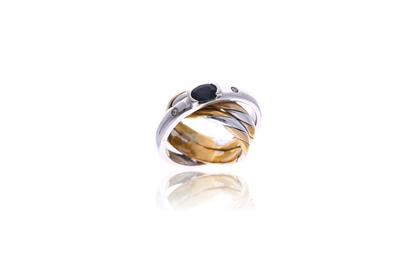 Anello con zaffiro e diamanti - Asta Preziosi