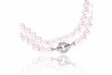 Collana perle con diamanti, chiusura in oro - Asta Preziosi Collana perle con diamanti, chiusura in oro - Asta Preziosi