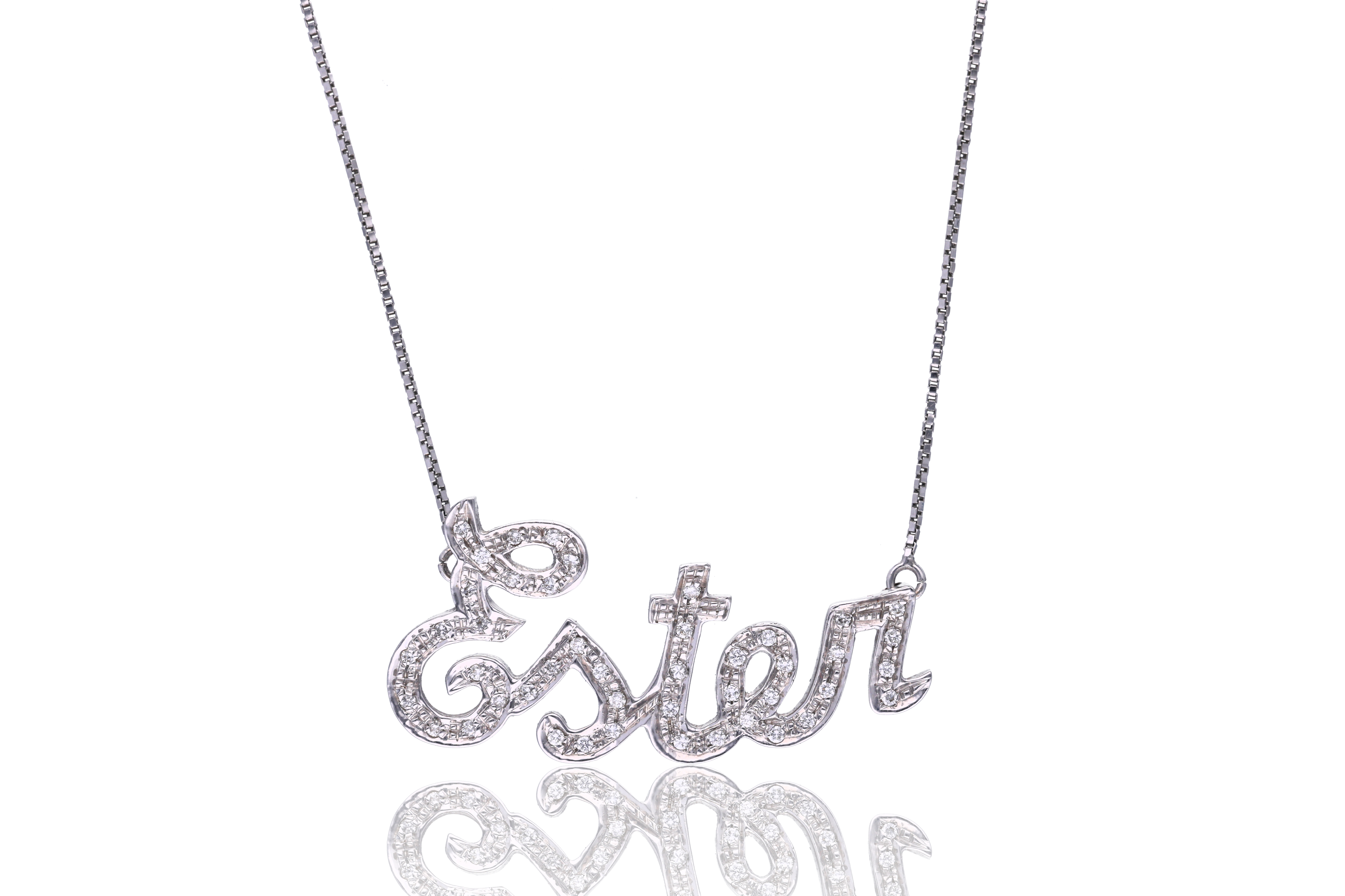 Collana in oro, con diamanti - Asta Preziosi