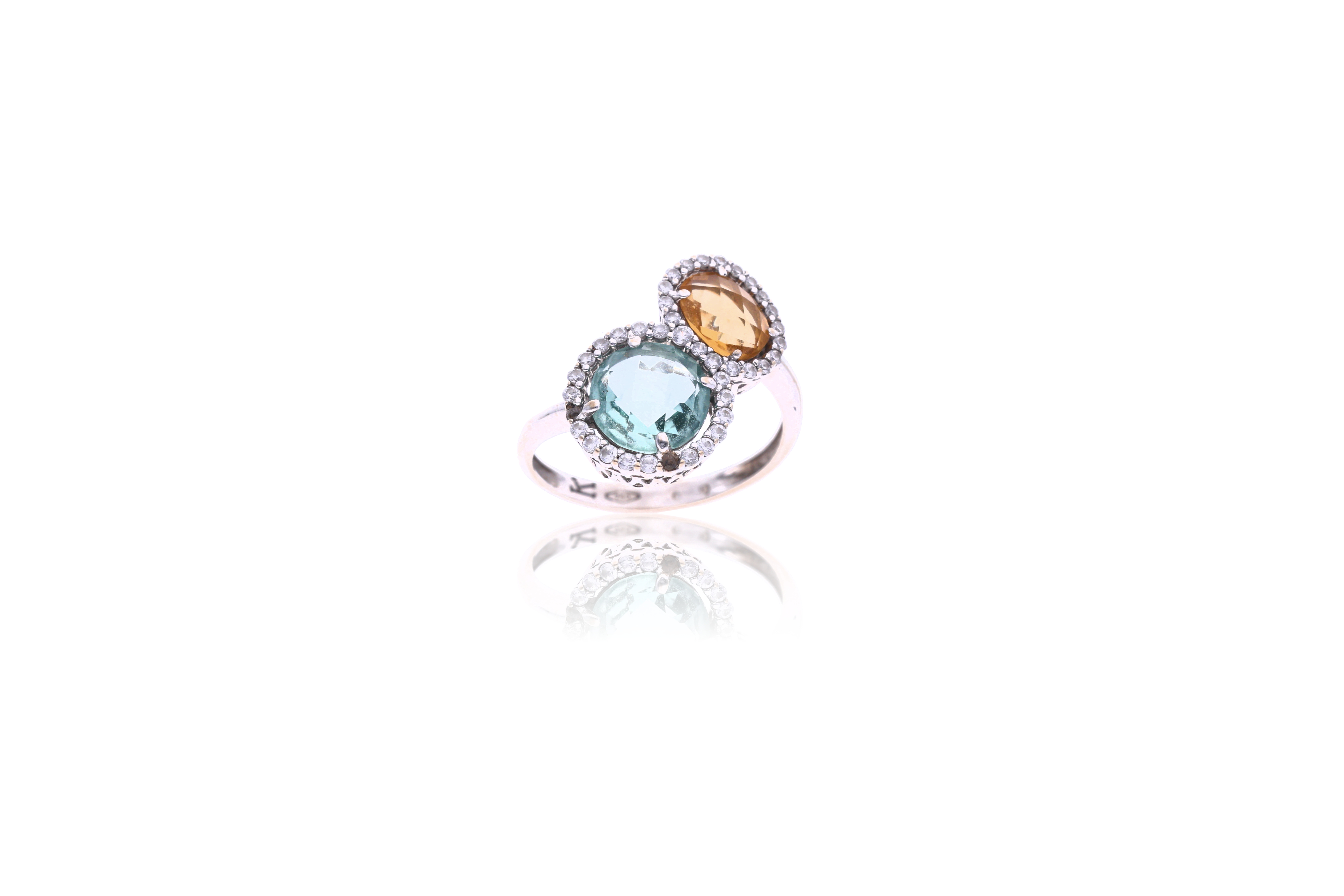 Anello con pietre - Asta Preziosi