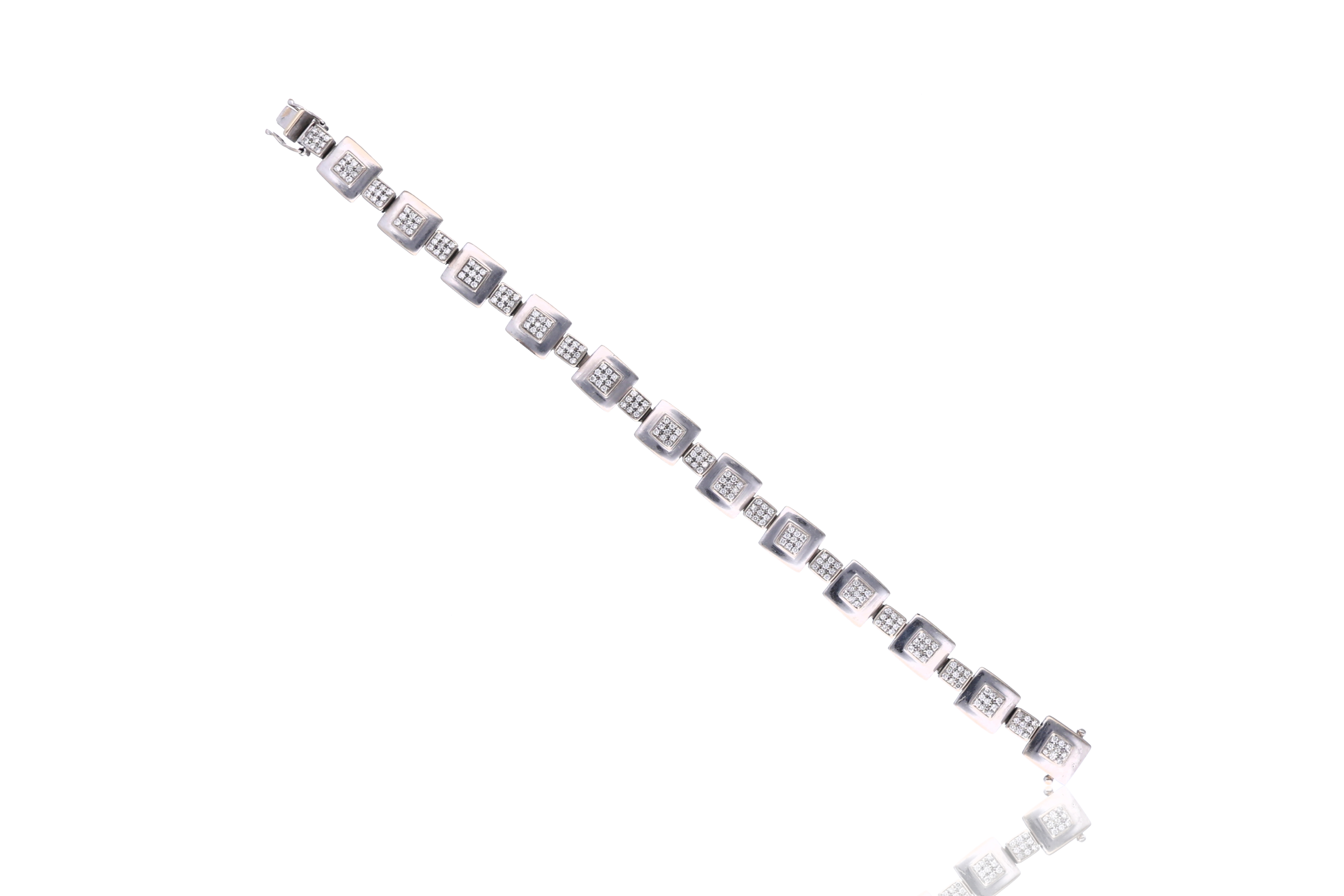 Bracciale con diamanti - Asta Preziosi
