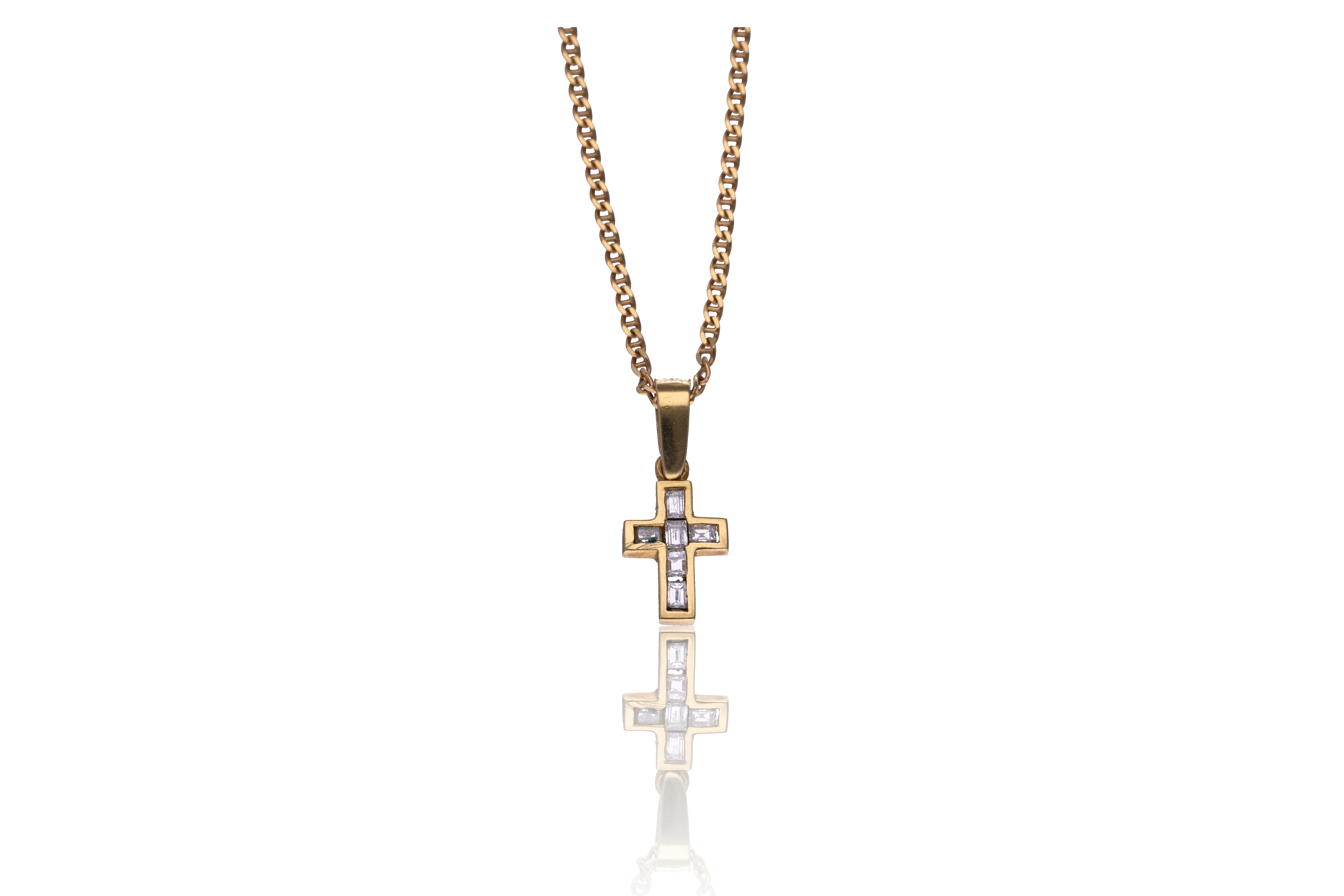Collana e ciondolo con diamanti - Asta Preziosi