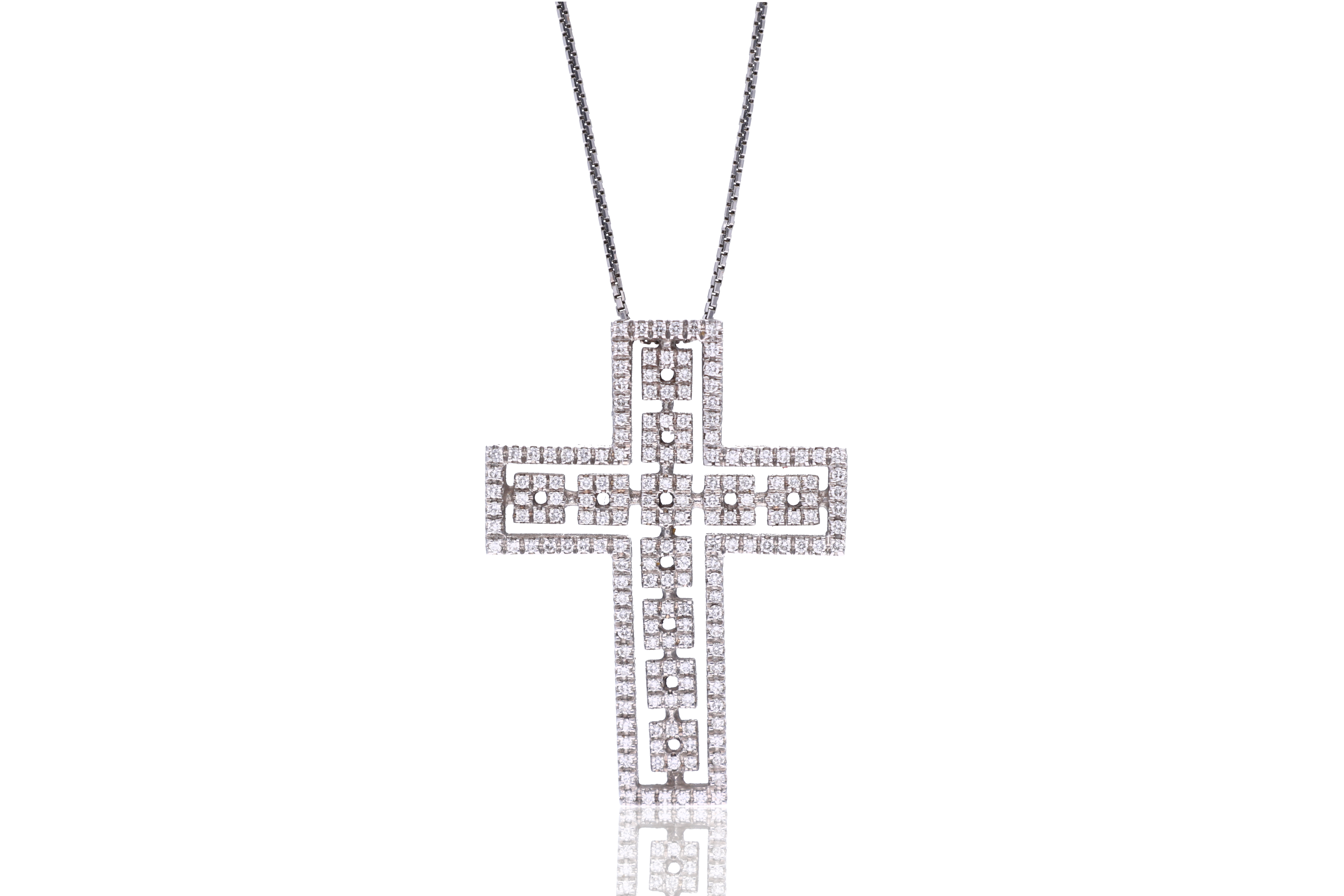 Collana e ciondolo con diamanti - Asta Preziosi