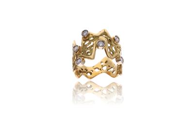 Anello in oro, diamnati - Asta Preziosi Anello in oro, diamnati - Asta Preziosi