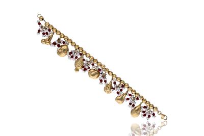 Bracciale con perle e pietre - Asta Preziosi Bracciale con perle e pietre - Asta Preziosi