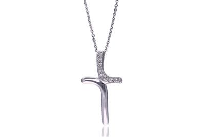 Collana e ciondolo con diamanti - Asta Preziosi Collana e ciondolo con diamanti - Asta Preziosi
