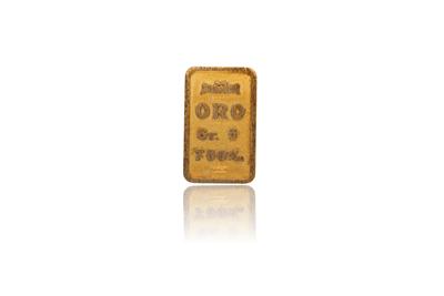 Lingotto oro 750 - Asta Preziosi