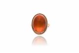 Anello con ambra - Asta Preziosi
