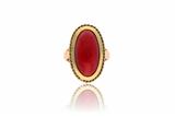Anello con corallo - Asta Preziosi