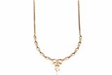 Collana con pietre, oro 916 - Asta Preziosi