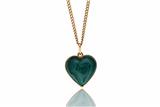 Collana e ciondolo con malachite - Asta Preziosi Collana e ciondolo con malachite - Asta Preziosi