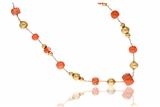 Collana in oro, corallo e altro materiale - Asta Preziosi Collana in oro, corallo e altro materiale - Asta Preziosi