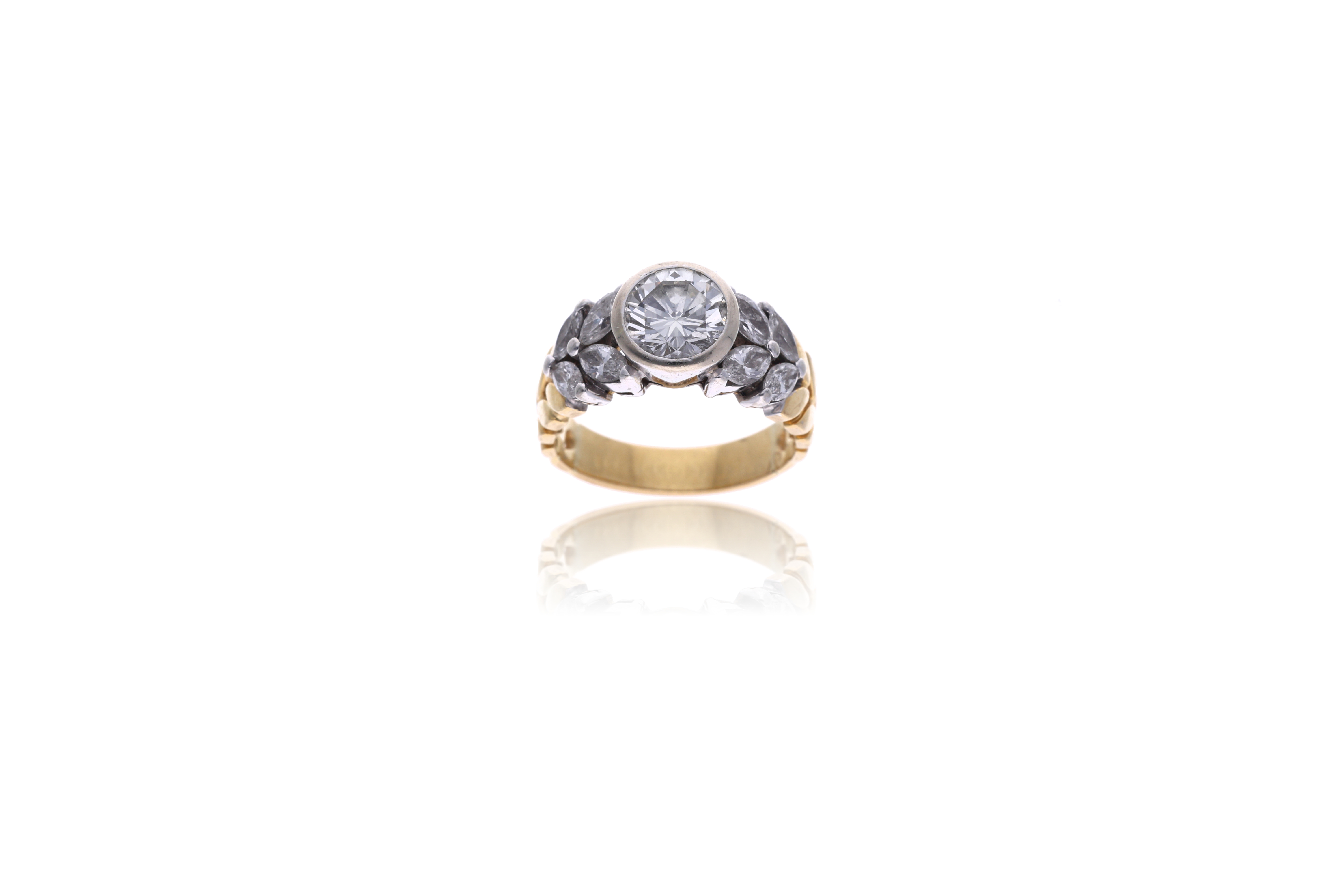 Anello con diamanti - Asta Preziosi