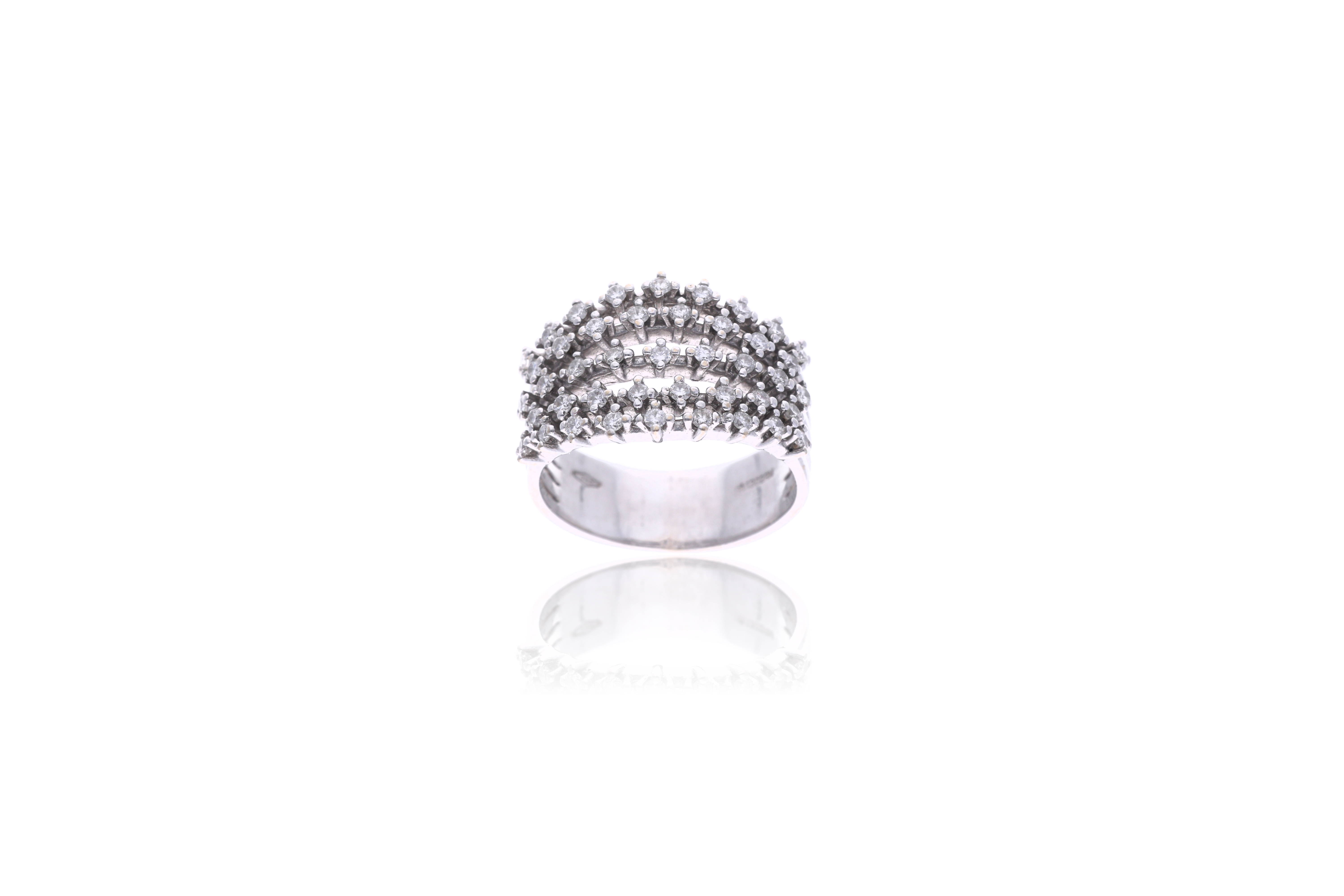 Anello con diamanti - Asta Preziosi