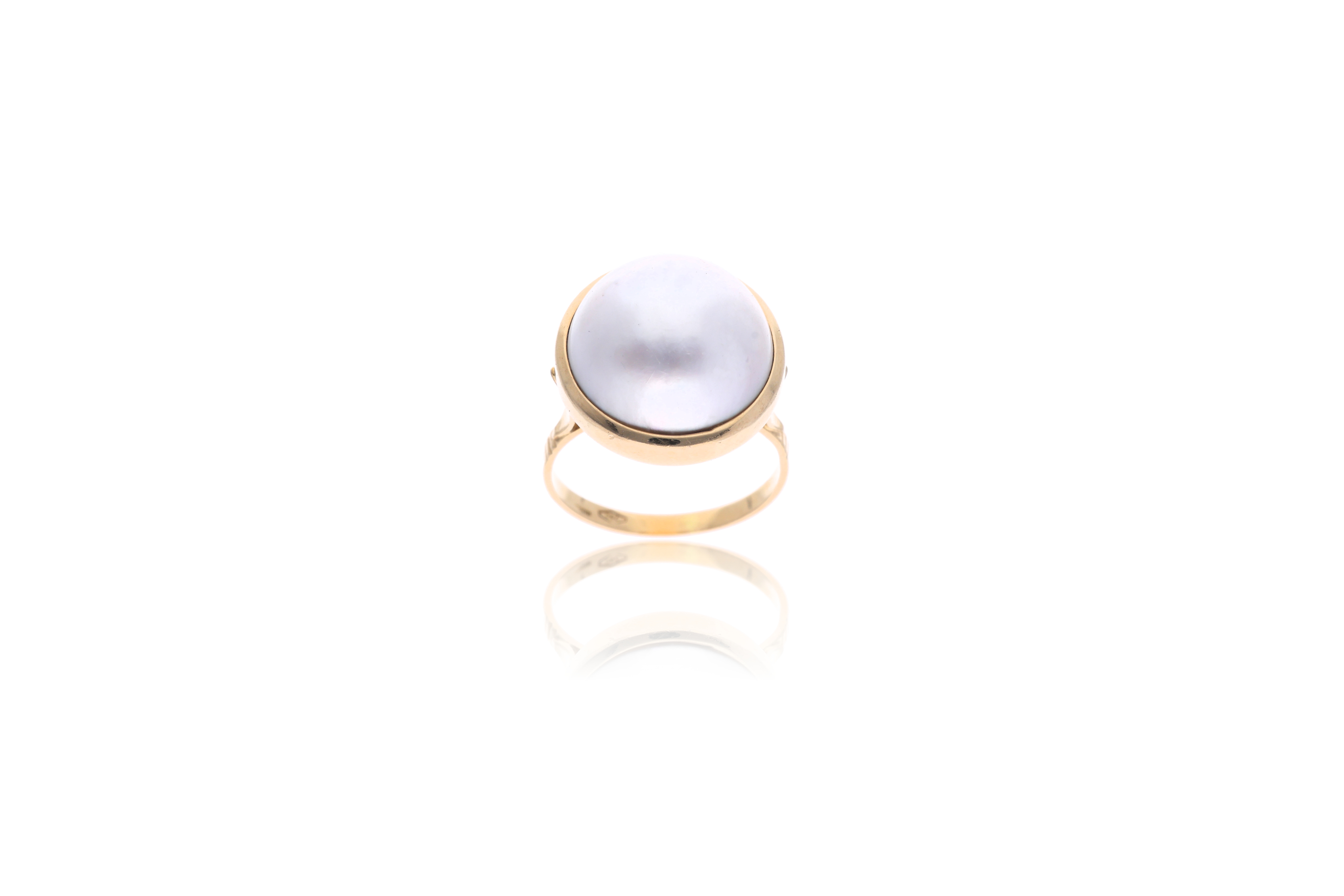 Anello con perla mabè - Asta Preziosi