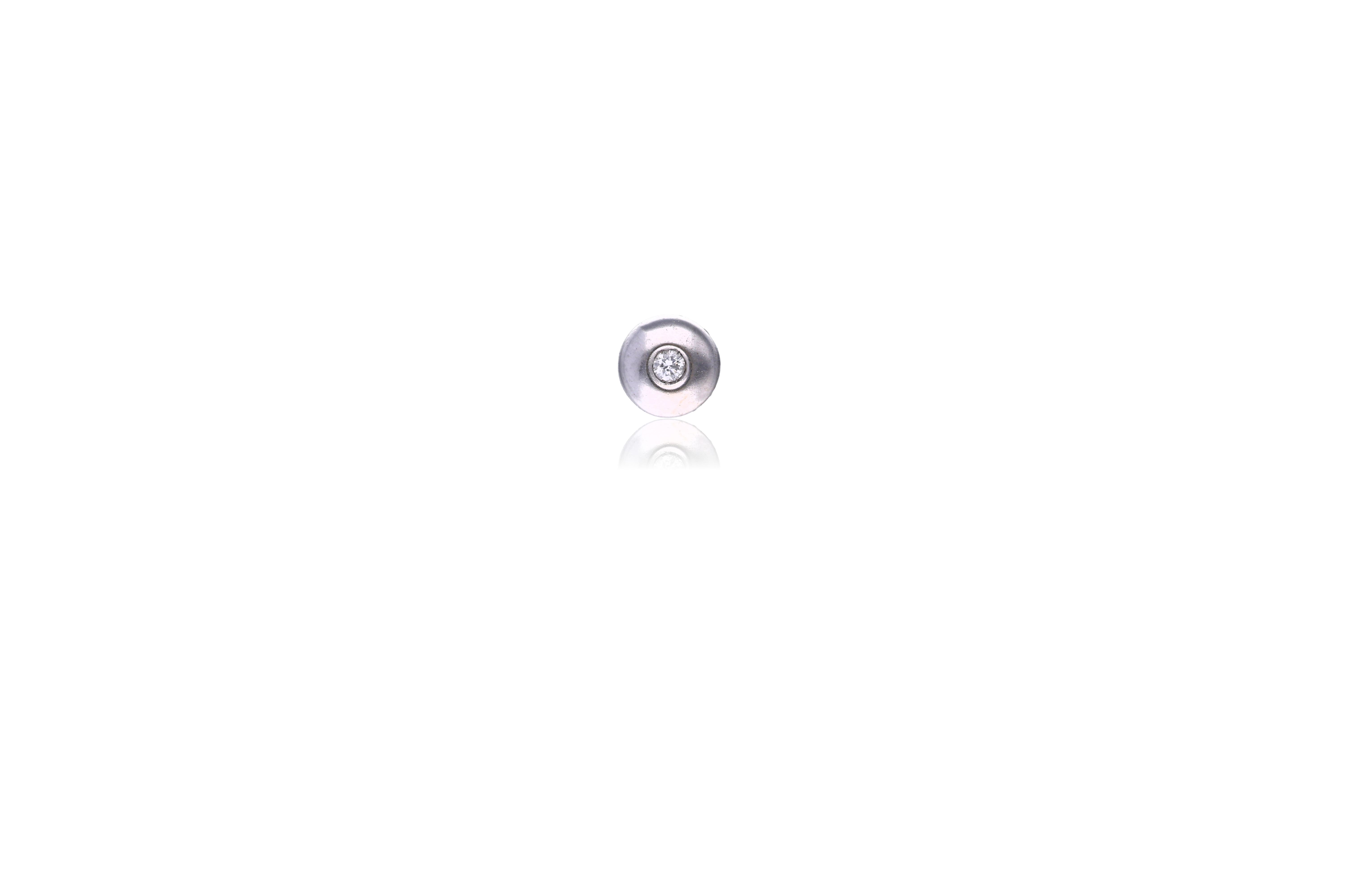 Ciondolo punto luce con diamante - Asta Preziosi