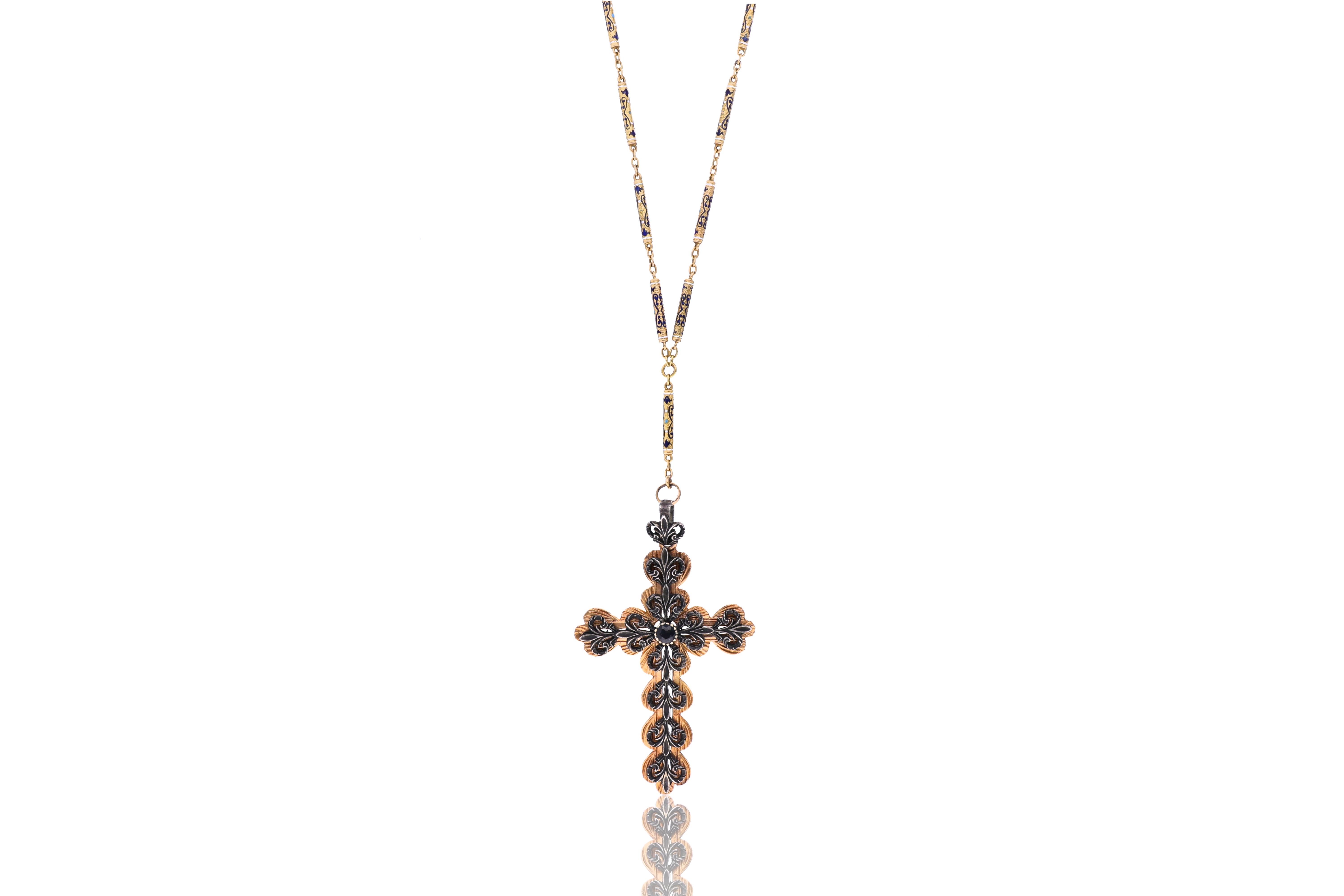 Collana e pendente con pietra - Asta Preziosi