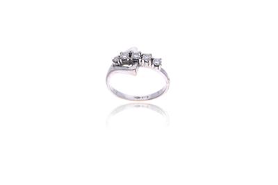 Anello in oro, con diamanti - Asta Preziosi Anello in oro, con diamanti - Asta Preziosi