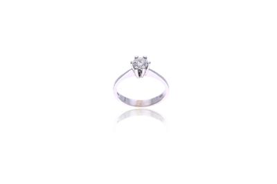 Anello solitario con diamante - Asta Preziosi Anello solitario con diamante - Asta Preziosi