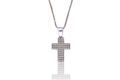 Collana e ciondolo con diamanti - Asta Preziosi Collana e ciondolo con diamanti - Asta Preziosi
