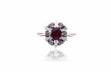 Anello con rubino e diamanti - Asta Preziosi Anello con rubino e diamanti - Asta Preziosi