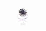 Anello con zaffiro e diamanti - Asta Preziosi Anello con zaffiro e diamanti - Asta Preziosi