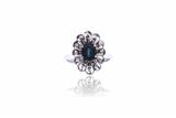 Anello con zaffiro e diamanti - Asta Preziosi Anello con zaffiro e diamanti - Asta Preziosi