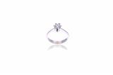 Anello solitario con diamante - Asta Preziosi Anello solitario con diamante - Asta Preziosi