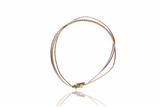 Bracciale in oro a tre colori - Asta Preziosi