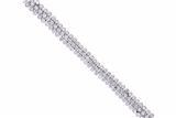 Bracciale in platino, con diamanti - Asta Preziosi Bracciale in platino, con diamanti - Asta Preziosi