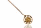 Collana, ciondolo con sterlina, in oro - Asta Preziosi Collana, ciondolo con sterlina, in oro - Asta Preziosi